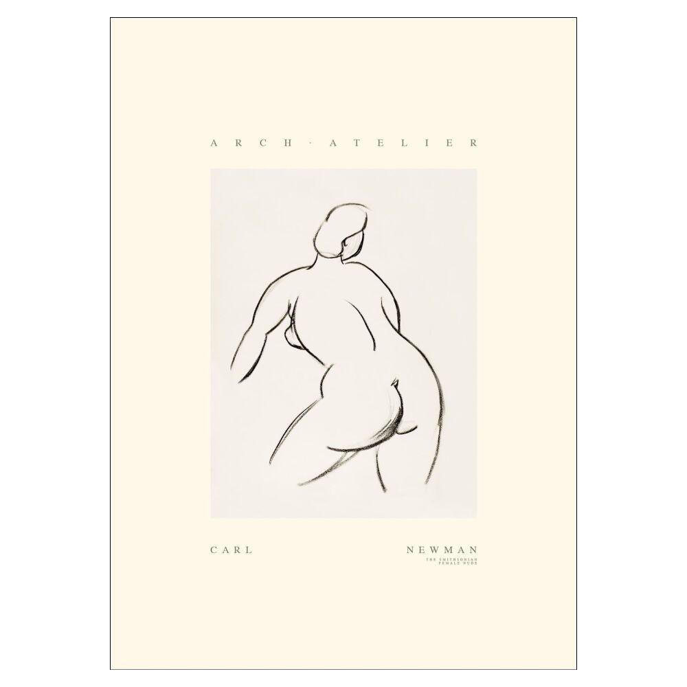POSTER Arch Atelier - Carl Newman 02 - Naturfarben, Papier (30/40/0.1cm) - Poster&Frame