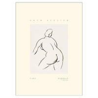 POSTER Arch Atelier - Carl Newman 02 - Naturfarben, Papier (50/70/0.1cm) - Poster&Frame