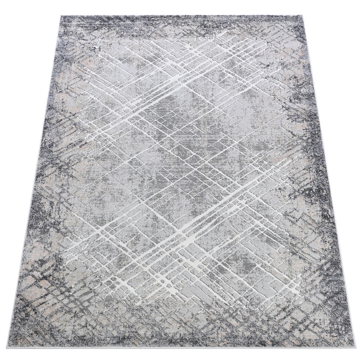 TEPPICH COMO Grau 200/300 cm - Grau, Kunststoff (200/300cm) - Tapiso