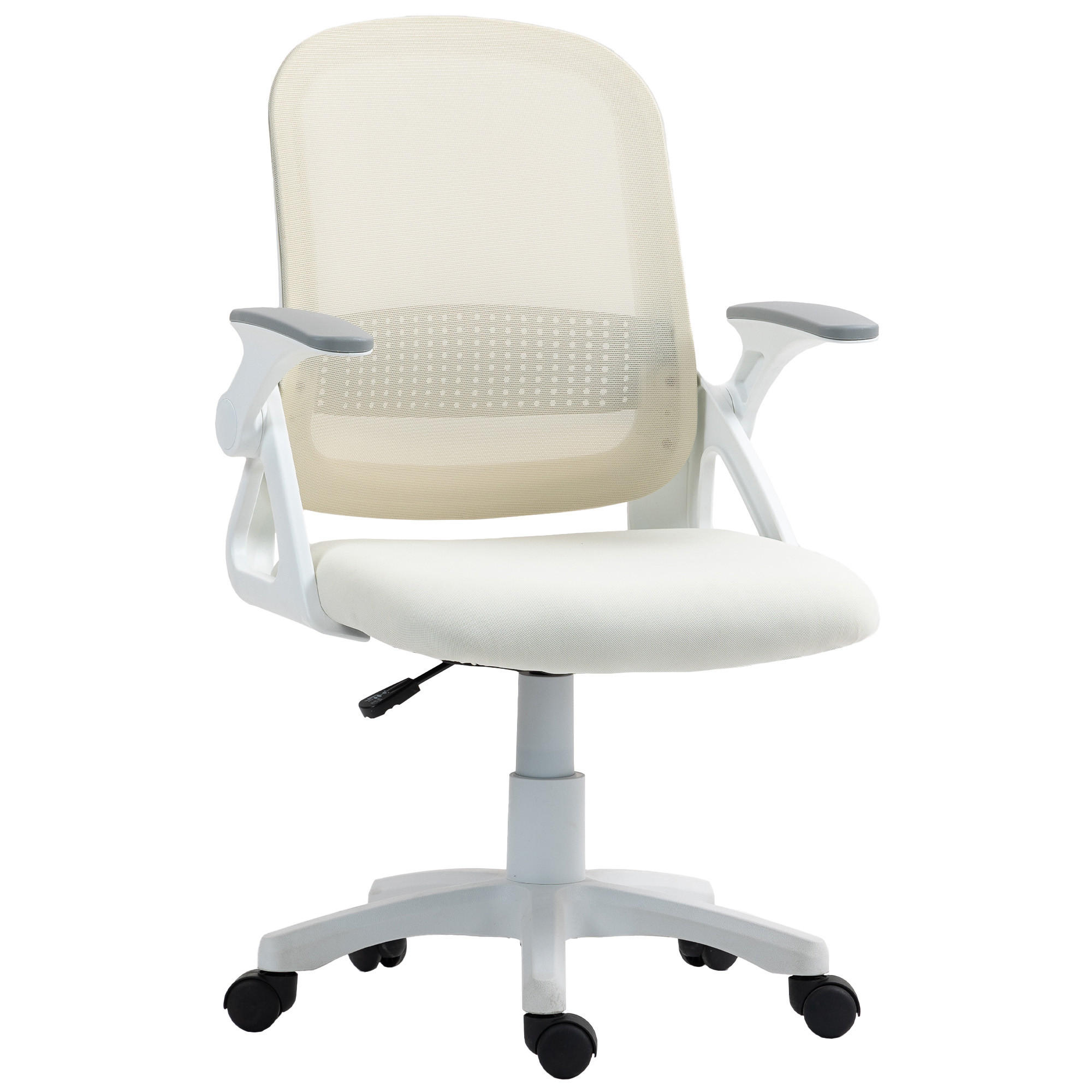 Homcom Bürostuhl Weiß 57.5x101x60 cm