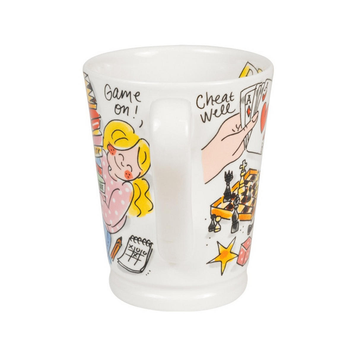 MAZAGRAN-BECHER Game On in Bunt - 500 ml - Multicolor, Keramik (0.5L) - Blond Amsterdam