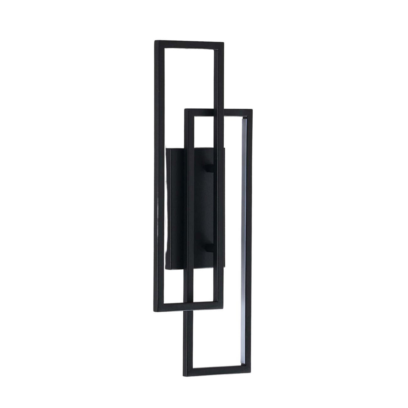 WANDLEUCHTE Torello, Schwarz, 50cm - Schwarz, Metall (5.7/50/18.5cm) - KOSILUM