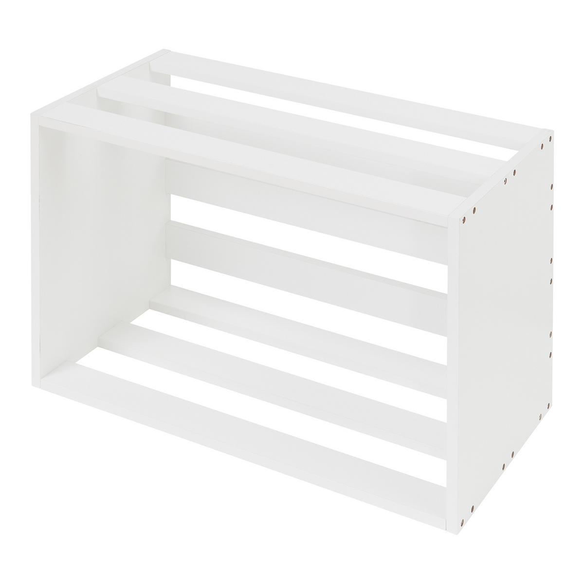 BEISTELLTISCH Rønde - Weiß, Holzwerkstoff (33/64/43cm) - [en.casa]