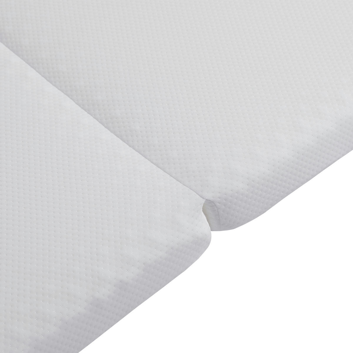 FALTMATRATZE H3 Ergonomisches Gästebett - Weiß, Textil