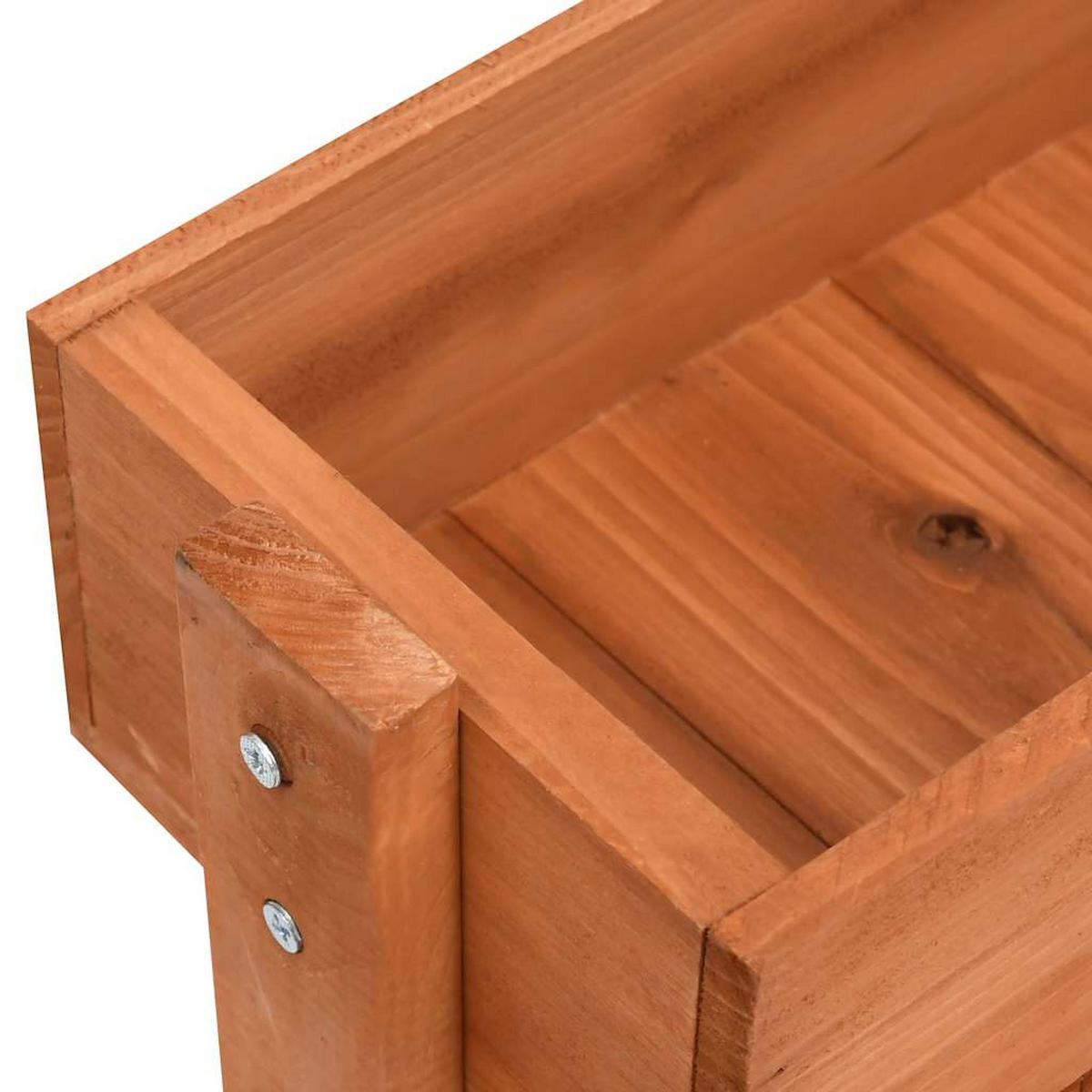 PFLANZKÜBEL 52/30/78 Cm Tannenholz - Braun, Holz (52/78/30cm) - vidaXL