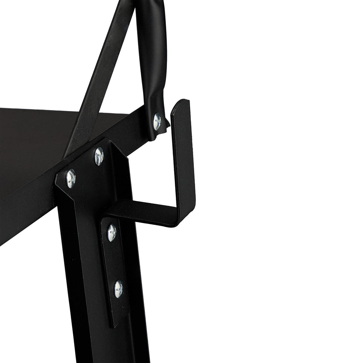 ZVÁRACÍ vozík - čierna, kov/plast (40/88/71cm) - Relaxdays