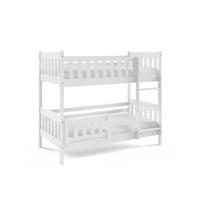 ETAGENBETT LUCIA 80x160 cm Weiß - Weiß, Holz (80/160cm) - MASSENO