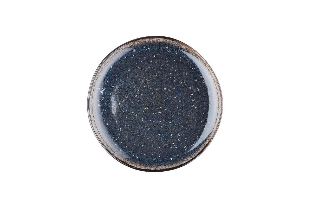 TELLER Iris Ø21,5cm - 6er-Set - Nachtblau - Blau, Keramik (21.5cm) - Björn