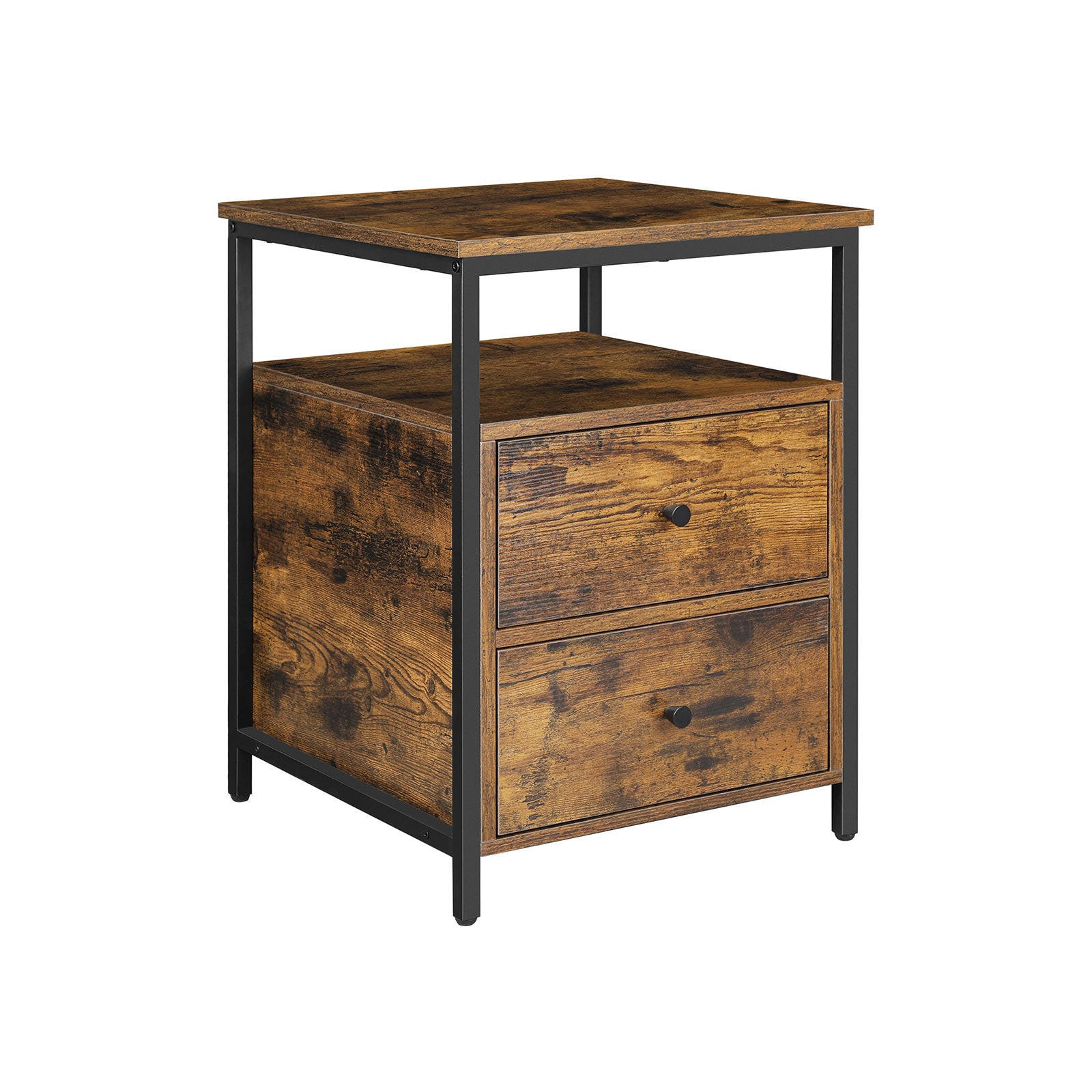 Hansiro Nachttisch Braun 45x60x45 cm