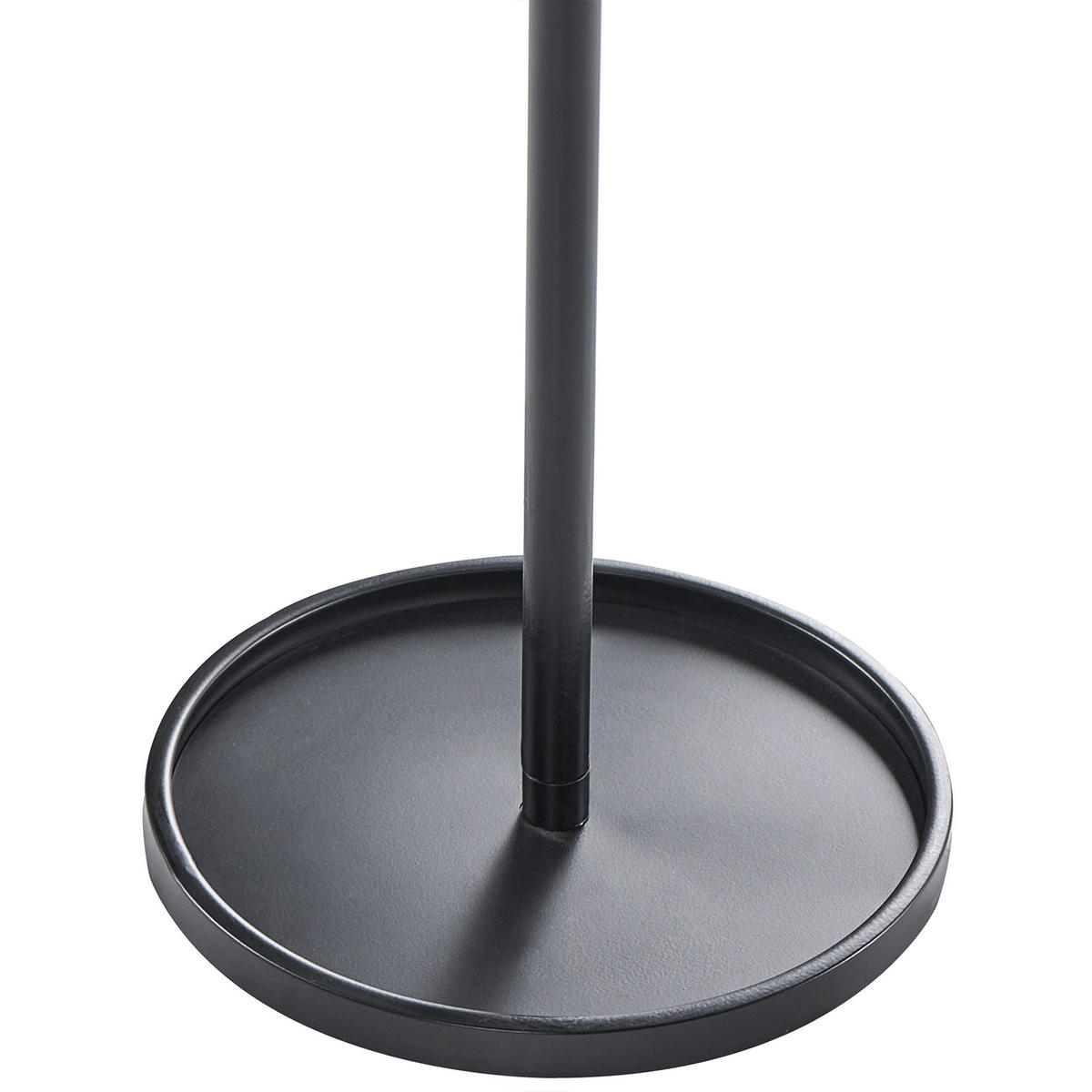 VĚŠÁK NA OBLEČENÍ Černý Gillam - černá, kov (30/180/30cm) - Beliani