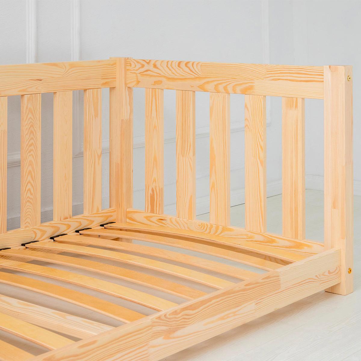 DETSKÁ POSTEĽ 90/200 Thelma Prírodné drevo - hnedá, drevo (90/200cm) - Petits-meubles