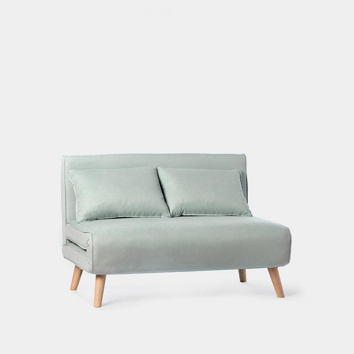 SCHLAFSOFA Noa Grün 117 cm x 79 cm - Grün, Textil (117/79/75cm) - Klast Home