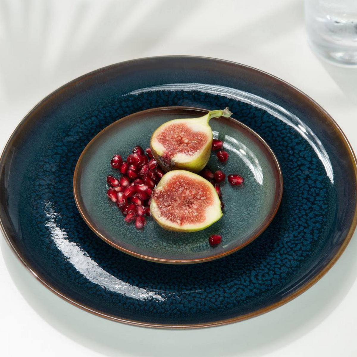 KAFFEEUNTERTASSEN Crafted Breeze ø 14,9 cm 6er Set - Blaugrau, Keramik (14.9cm) - like.Villeroy & Boch