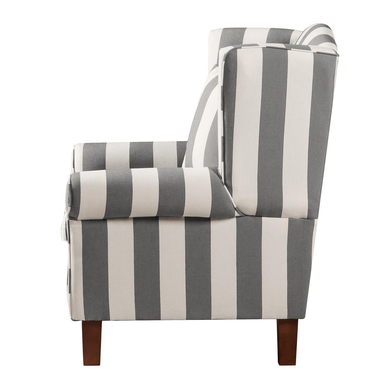 SESSEL - Webstoff - Grau, Textil (78/95/78cm) - home24