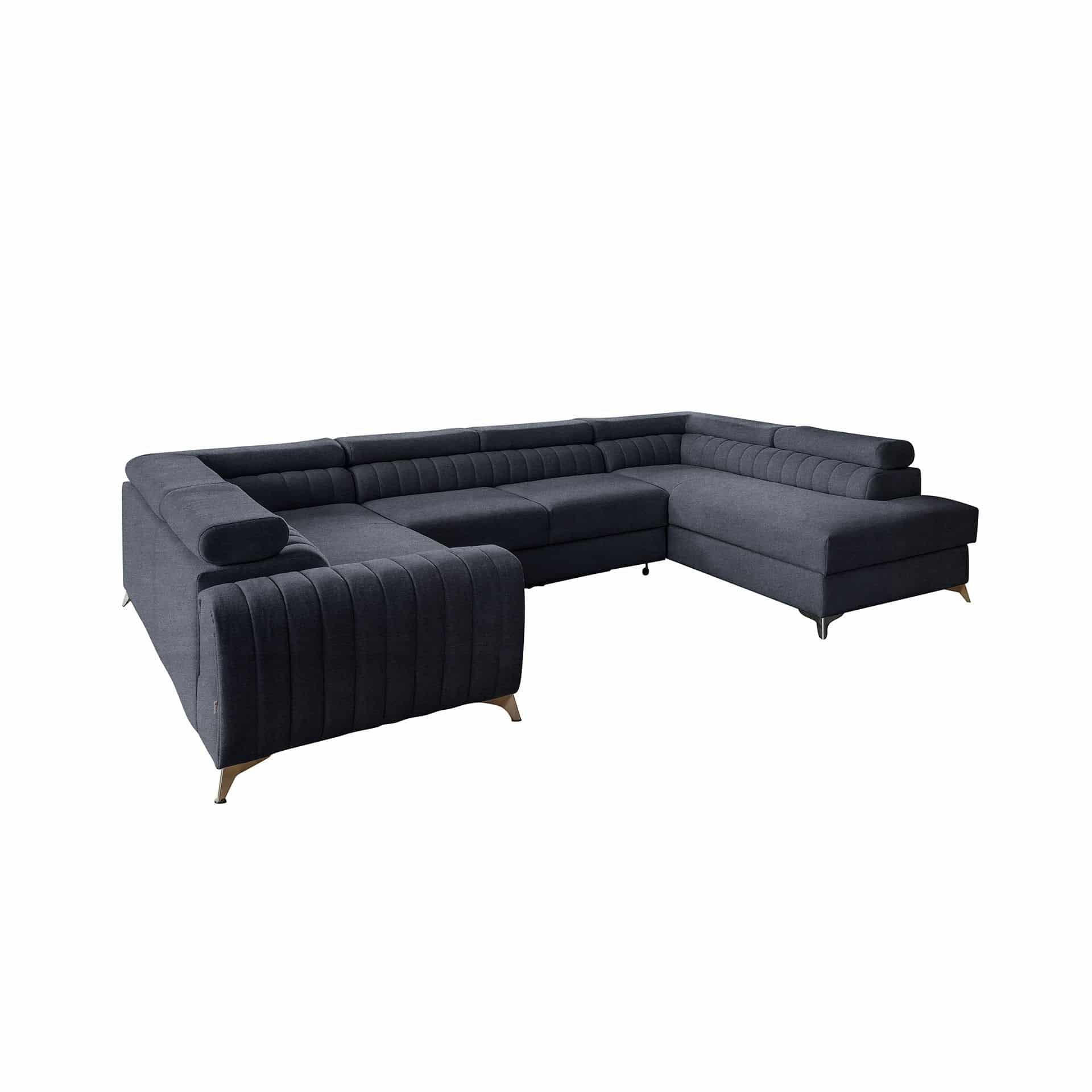 Eltap Wohnlandschaft Dunkelblau 347x92x202 cm