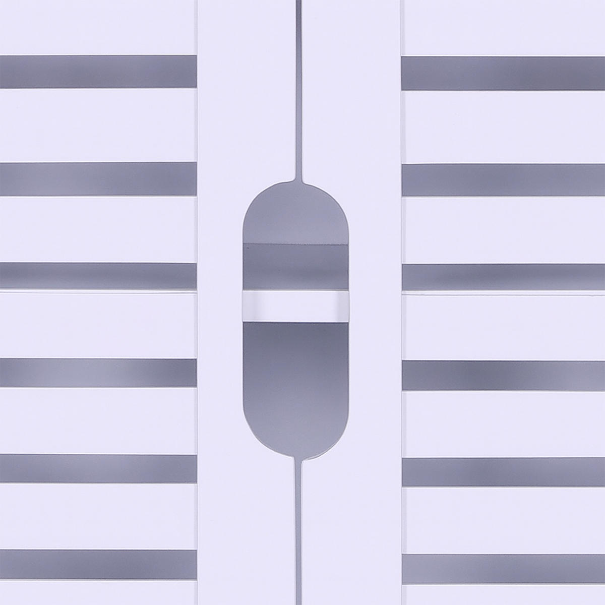 HÄNGESCHRANK - Weiß, Holz/Holzwerkstoff (59/66/21cm) - Relaxdays