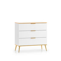 KOMMODE Zora Weiß - Weiß, Holzwerkstoff (92/88/40cm) - Petits-meubles