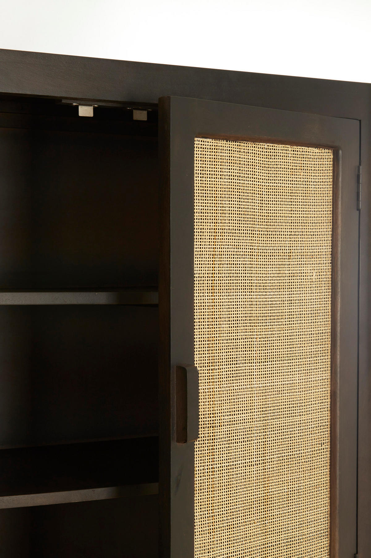 SCHRANK Nipos Braun 90/45/160 cm - Braun, Holz (45/160/90cm) - Light & Living