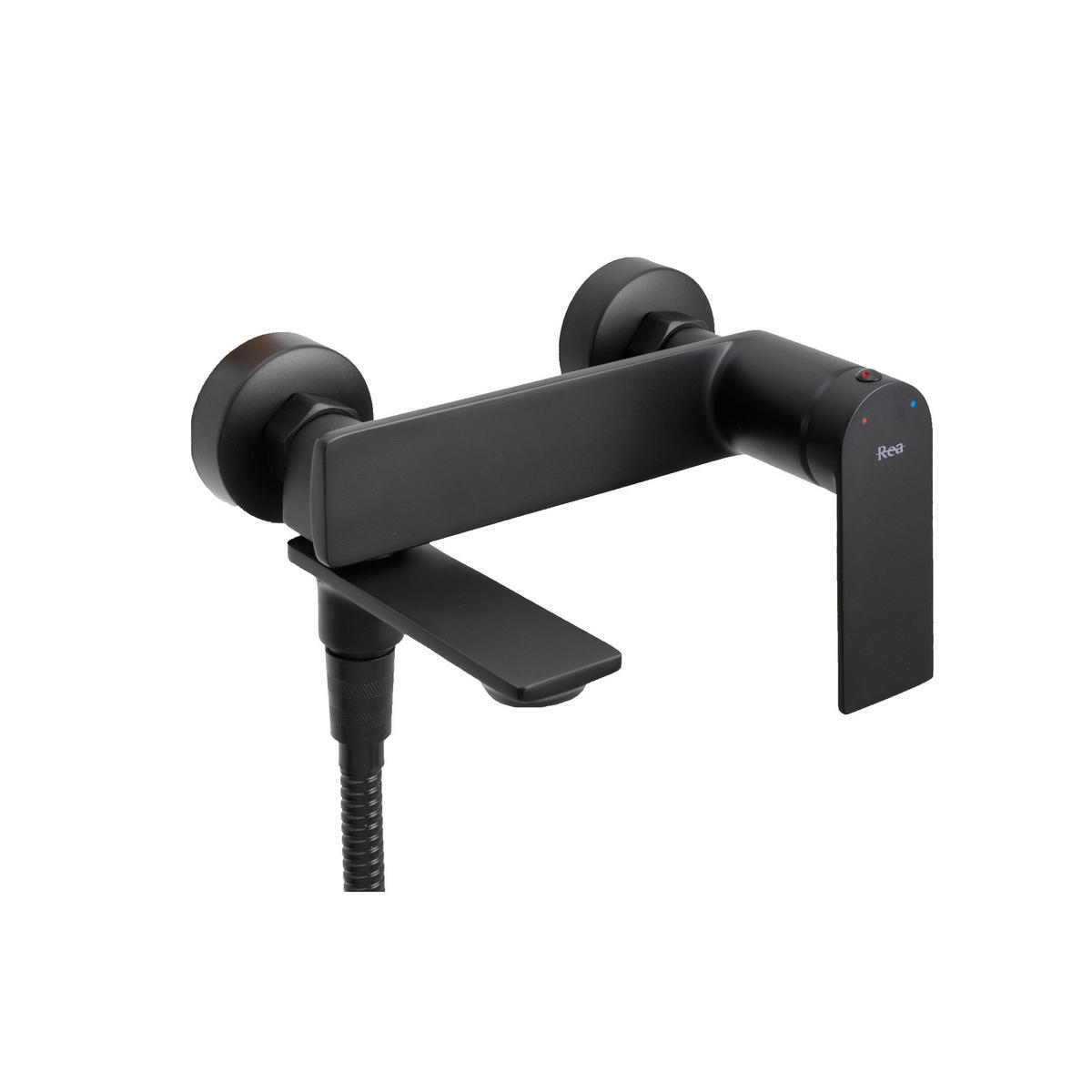 WANNENARMATUR Rea Storm Black - Schwarz, Metall (19.5/12/14.5cm) - REA
