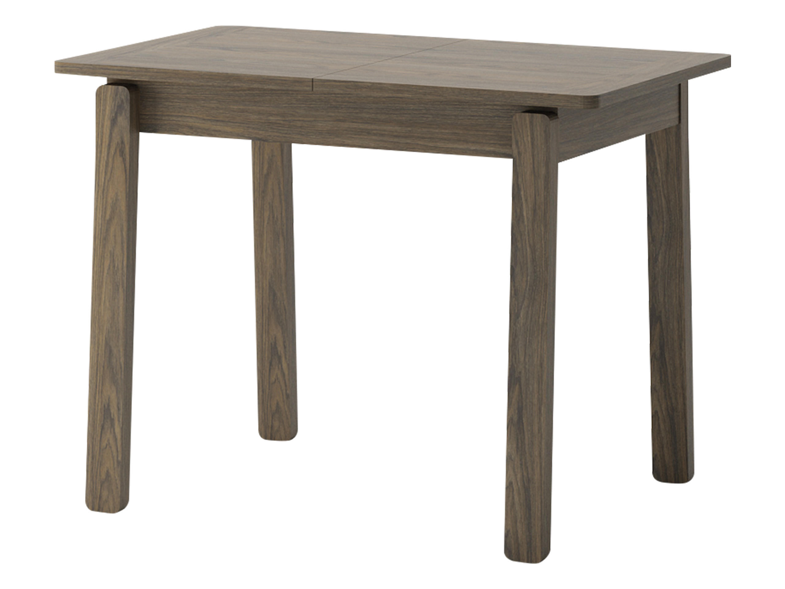 ESSTISCH ausziehbar Plot PT02 - Dunkelbraun, Holz/Holzwerkstoff (60/104/77cm) - MIRJAN24