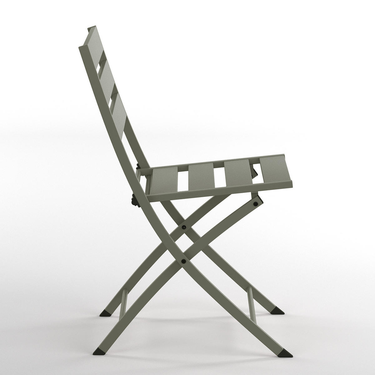 KLAPPSTUHL - 2er-Set - Stahl - Salbeigrün, Metall (45/83/55cm) - home24