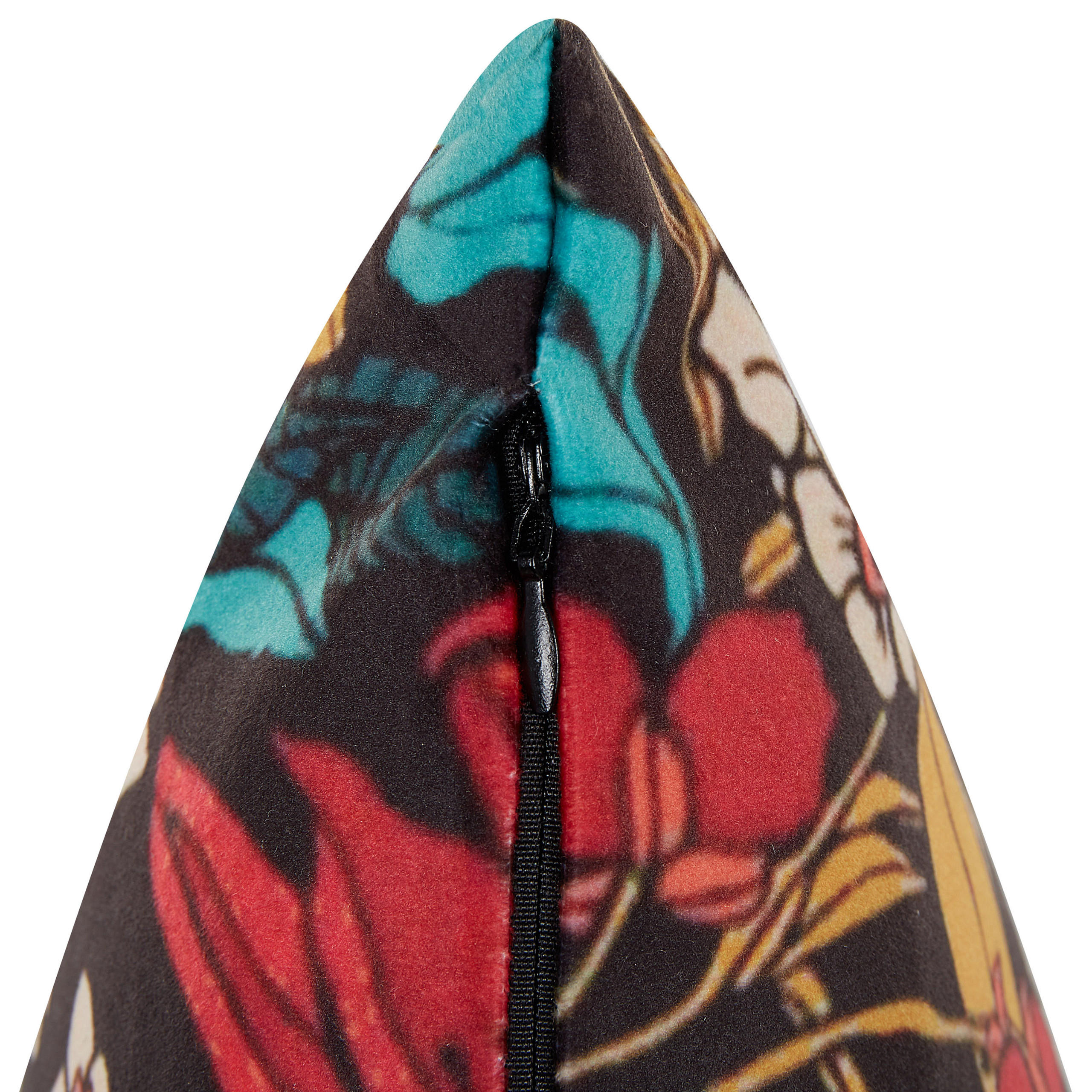 DEKOKISSEN Bunt 45/45 cm Protea - Multicolor, Textil (45/45cm) - Beliani