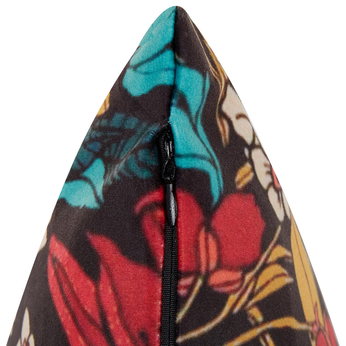DEKOKISSEN Bunt 45/45 cm Protea - Multicolor, Textil (45/45cm) - Beliani
