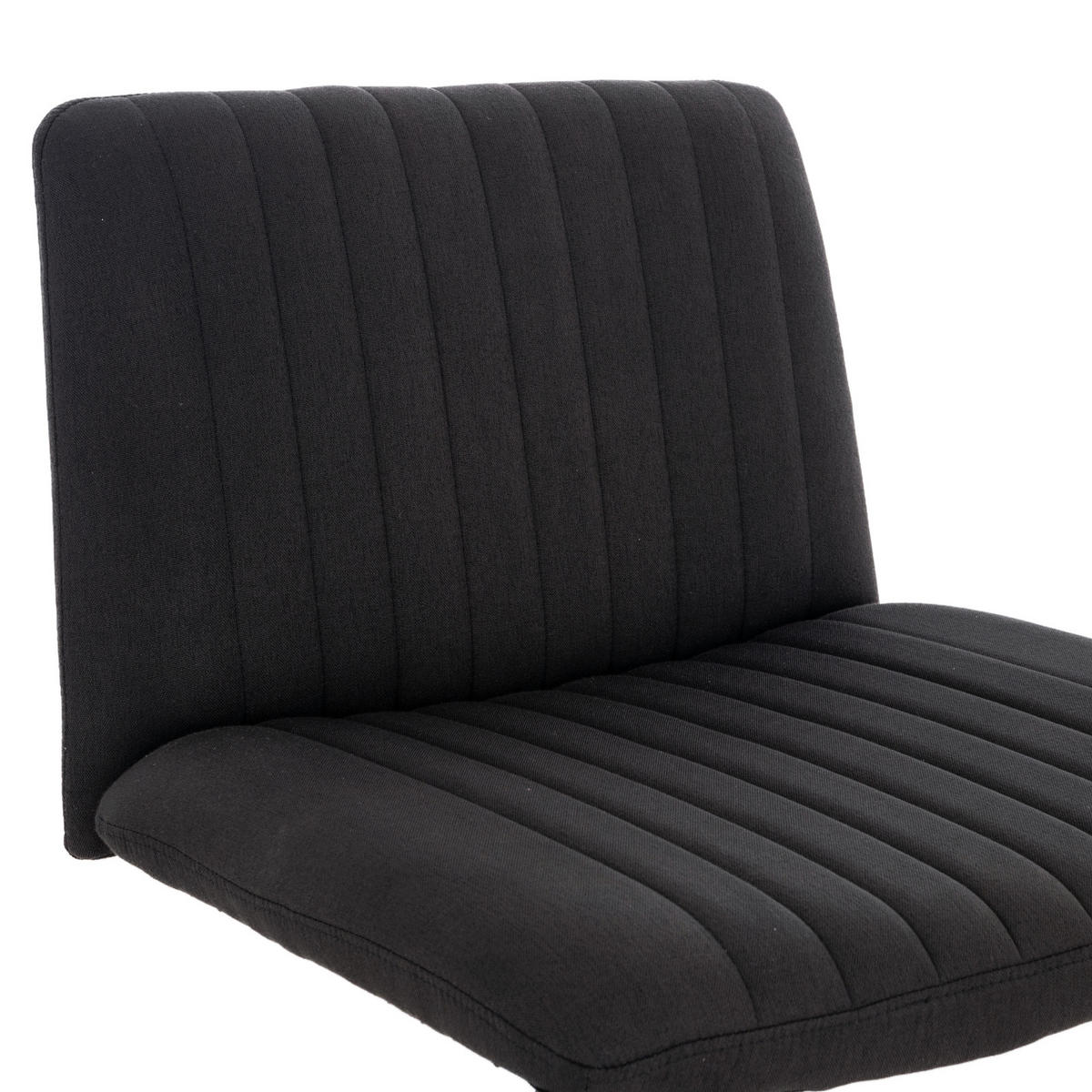 LOUNGESESSEL EMILY Stoffbezug Schwarz - Schwarz, Textil (64/96/66cm) - SVITA