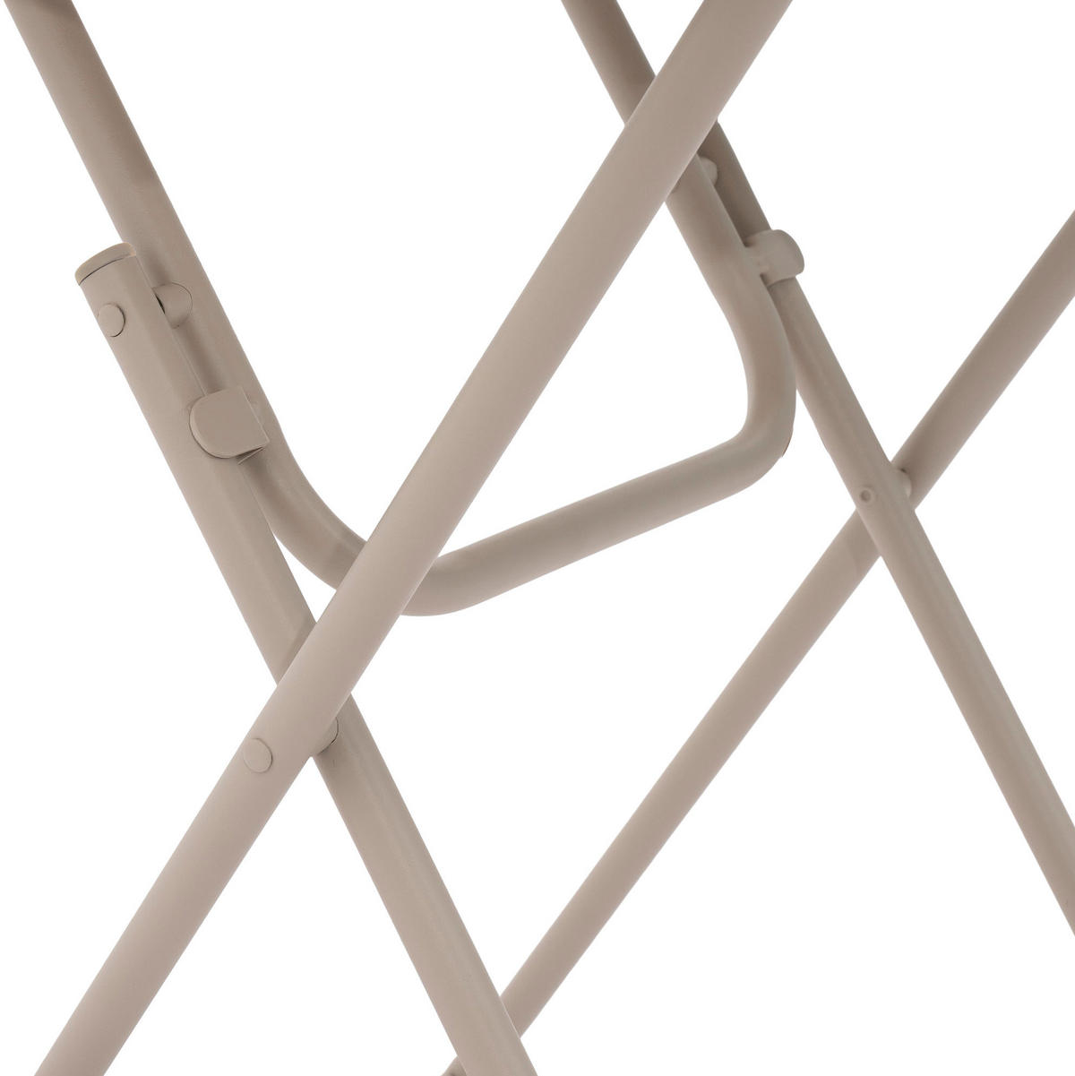 GARTENSET 60/73/60 cm Beige aus Stahl 3er Set - Beige, Metall - OKMYHOME