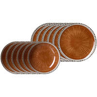 TAFELSERVICE Natura Braun 12er Set - Braun, Keramik (2/2/2cm) - Ritzenhoff Breker
