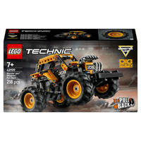 KLEMMBAUSTEINE Monster Jam DIGatron Retro-Reibung von Technic - Rot, Kunststoff (7/14/26cm) - Lego
