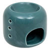 DUFTLAMPE Keramik - Blau, Keramik (12/10/12cm) - Atmosphera Createur d´interieur