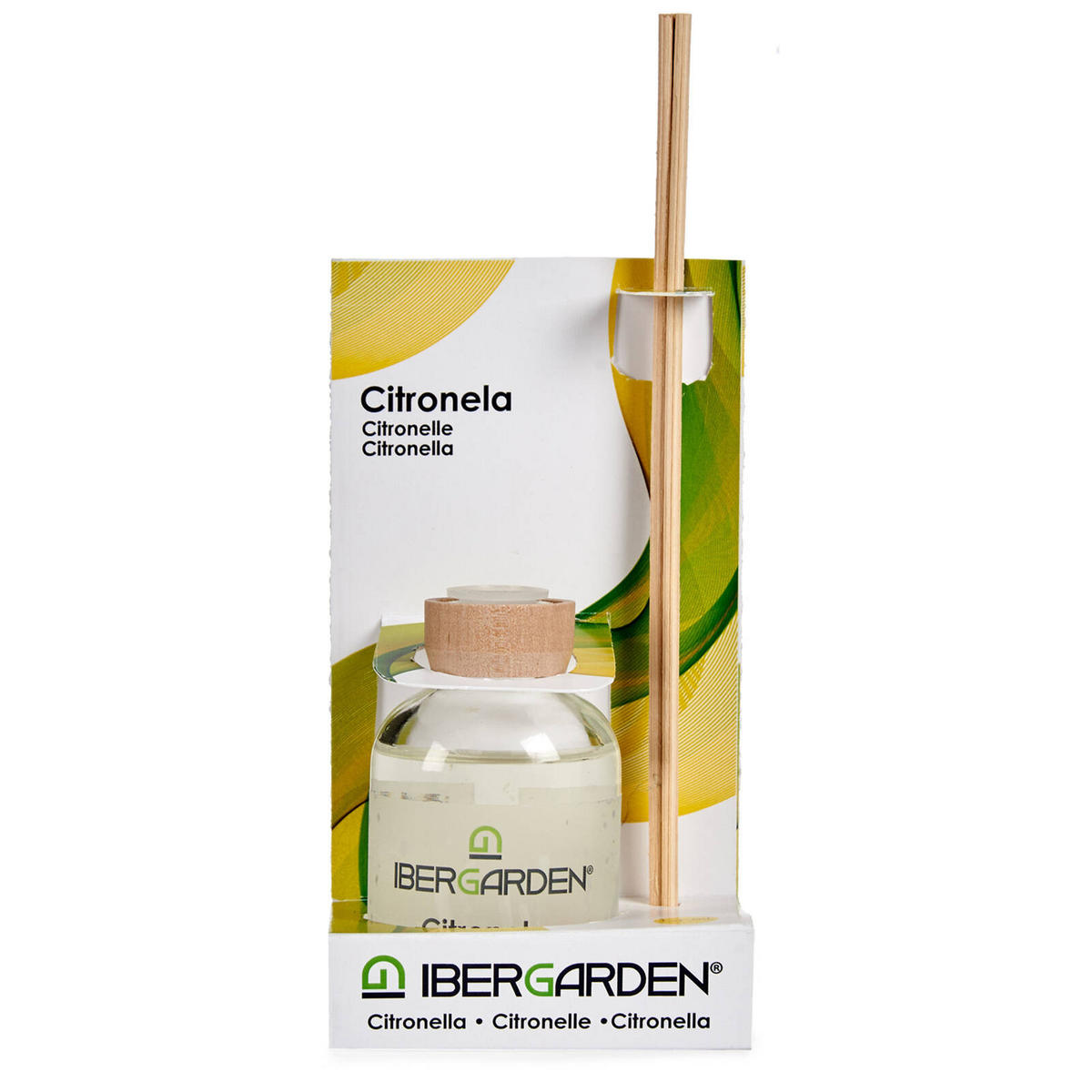 DUFTSTÄBCHEN Citronella 50 ml - Transparent, Glas (7/17/5cm)