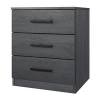 NACHTTISCH COSMICO 47/56/42 cm Hellgrau - Hellgrau, Holzwerkstoff (47/56/42cm) - MASSENO