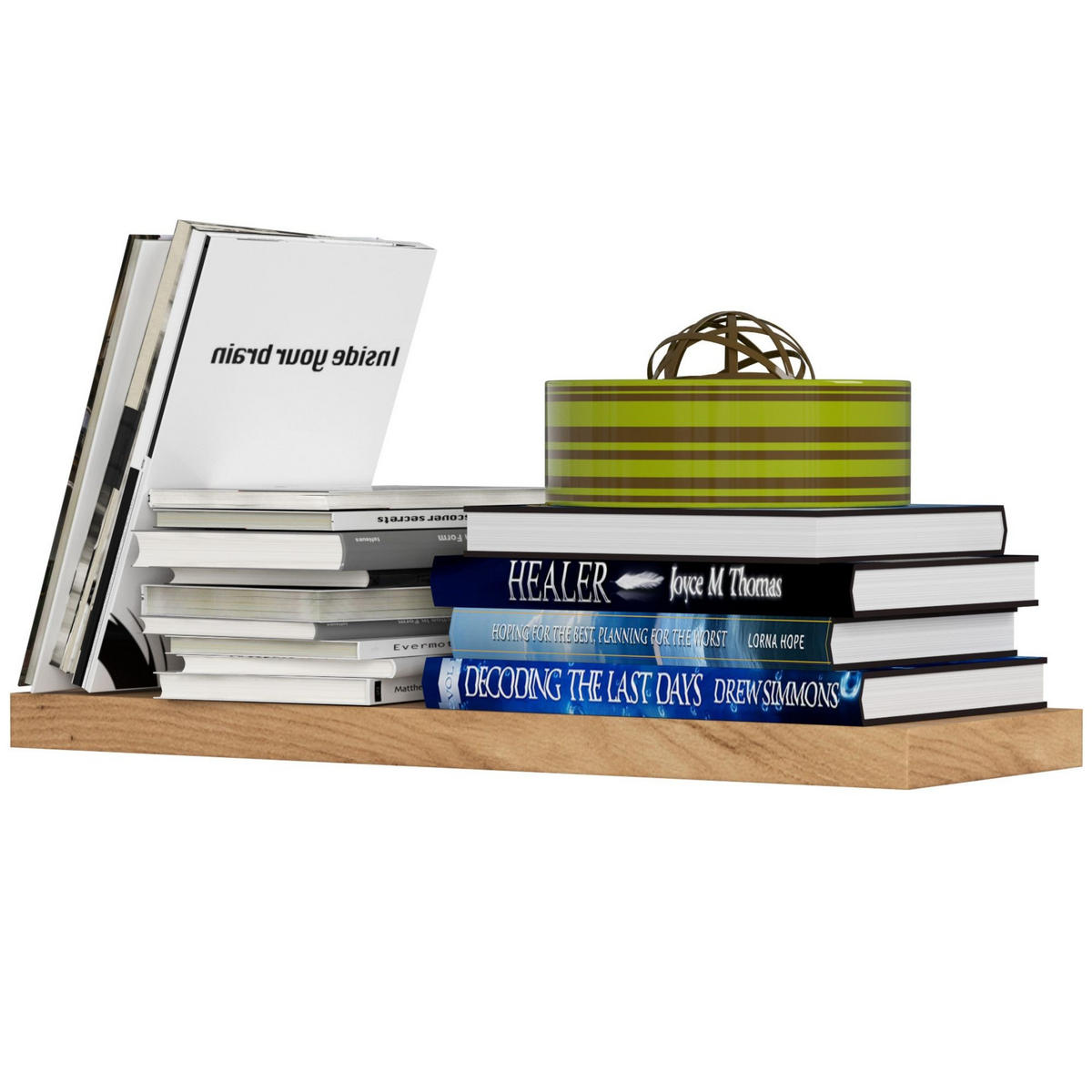 WANDREGAL Sonoma Eiche 60x20x3.2 cm - Sonoma Eiche, Holzwerkstoff (60/3.2/20cm) - Akord