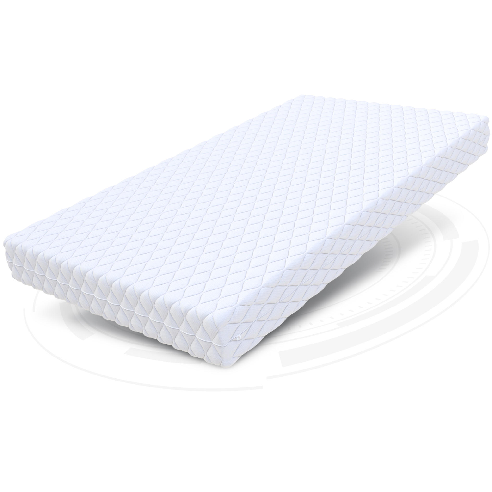 KALTSCHAUMMATRATZE Orsa - Weiß, Textil (120/200cm) - FDM