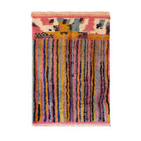 BERBERTEPPICH aus Marokko aus reiner Wolle 200x 300 cm - Multicolor, Naturmaterialien (200/300cm) - AFK Living
