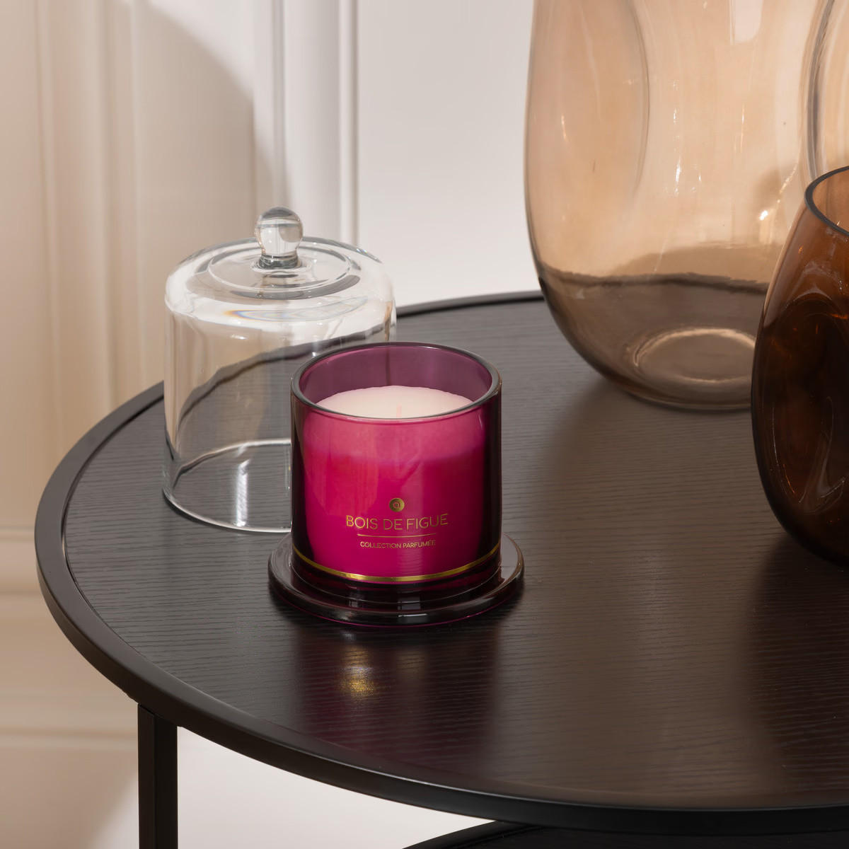 DUFTKERZE Ilæ 240 ml mit Glasglocke - Multicolor, Glas (10.8/13.8cm) - Atmosphera Createur d´interieur