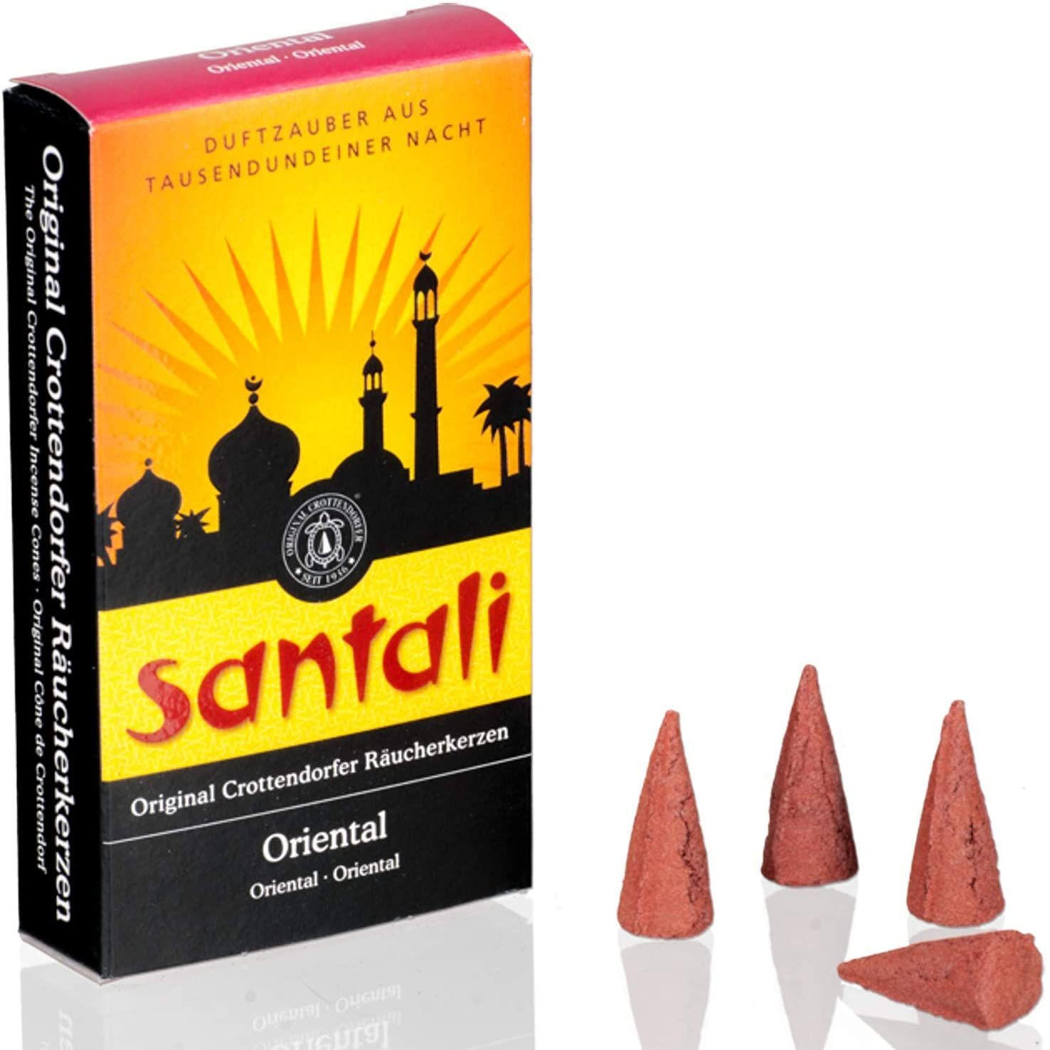 RÄUCHERKERZEN Santali Oriental 20er Packung - Multicolor, Holz (0.1/1/0.1cm) - Crottendorfer