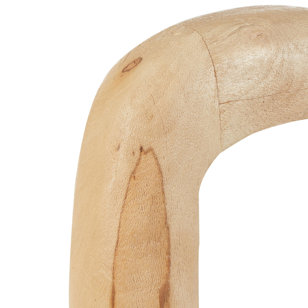 TISCHLEUCHTE Heller Holzfarbton Ajay - Hellbraun, Holz (10/33/40cm) - Beliani