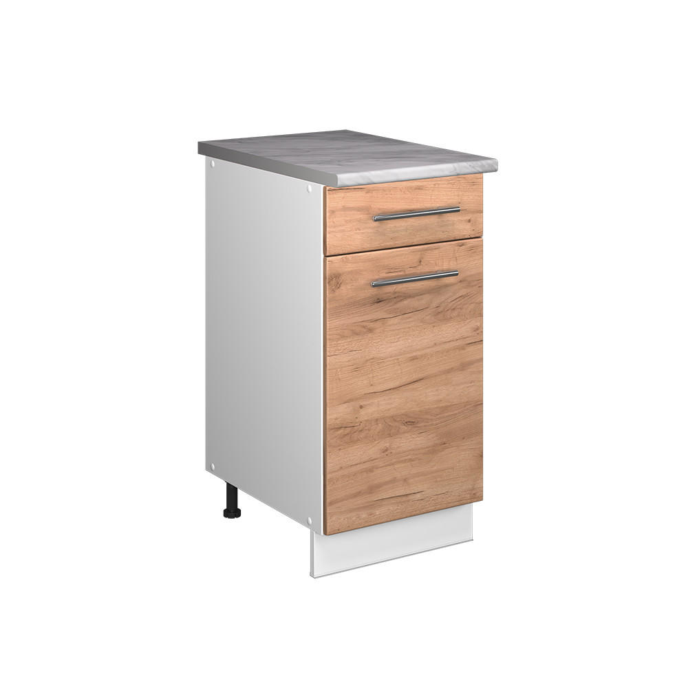 Vicco SPODNÍ SKŘÍŇKA PRO DŘEZ/VARNOU DESKU Fame-Line Zlatý mocný dub 40 cm , PD Mramor