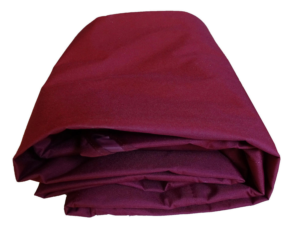 ERSATZDACH Hollywoodschaukel 145x210 cm Bordeaux - Bordeaux, Textil (145/18/210cm) - QUICK STAR