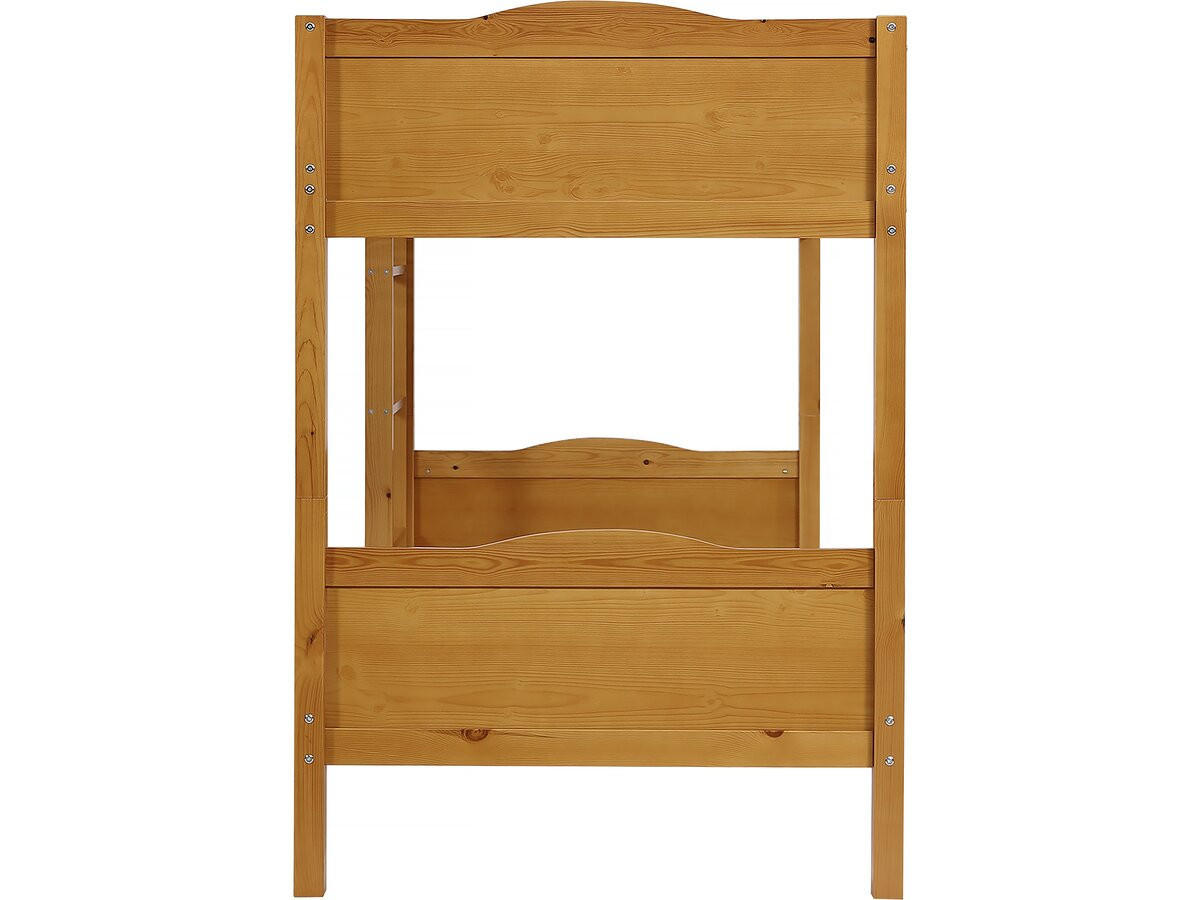 ETAGENBETT gabriel Braun - Braun, Holz (90/190cm) - Habitat Garten