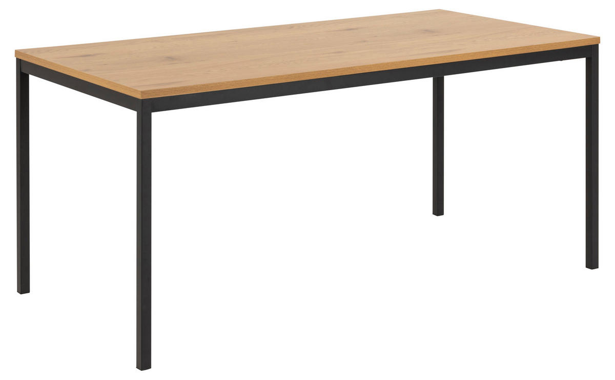 ESSTISCH Wildeiche Dekor - Eiche Wotan, Holzwerkstoff (80/160/74cm) - ebuy24