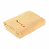 SAUNATUCH PEARL - Gelb, Textil (80/200cm) - Möve for Frottana