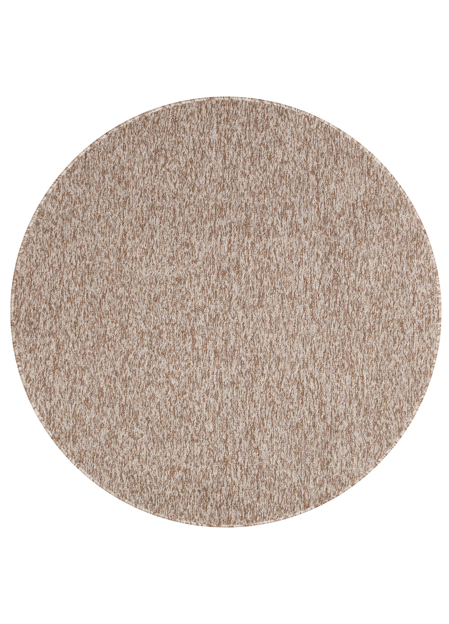 TEPPICH NIZZA Beige, rund 160/160 cm - Beige, Textil (160/160cm) - Tapiso