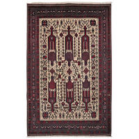 ORIENTTEPPICH handgeknüpft Afshar Beige 247/160 cm Schurwolle - Beige, Textil (160/247cm) - Looma