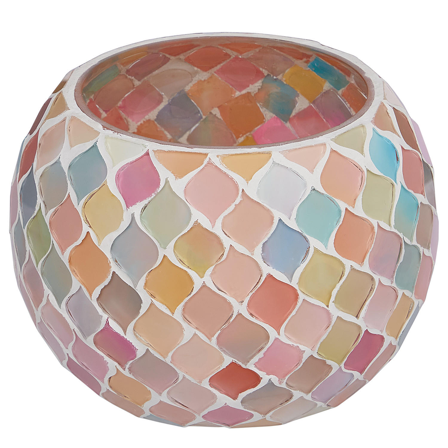 Butlers Windlicht Mehrfarbig 12x9x12 cm