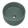 AUFSATZWASCHBECKEN 40 cm - RIVER 1 BM287 in Dunkelgrün/ Matt - Dunkelgrün, Keramik (40/12/40cm)