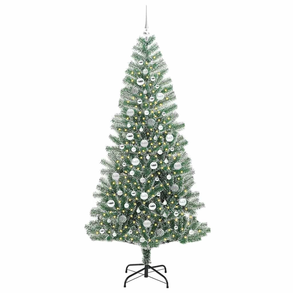 vidaXL Weihnachtsbaum Grün 210 cm